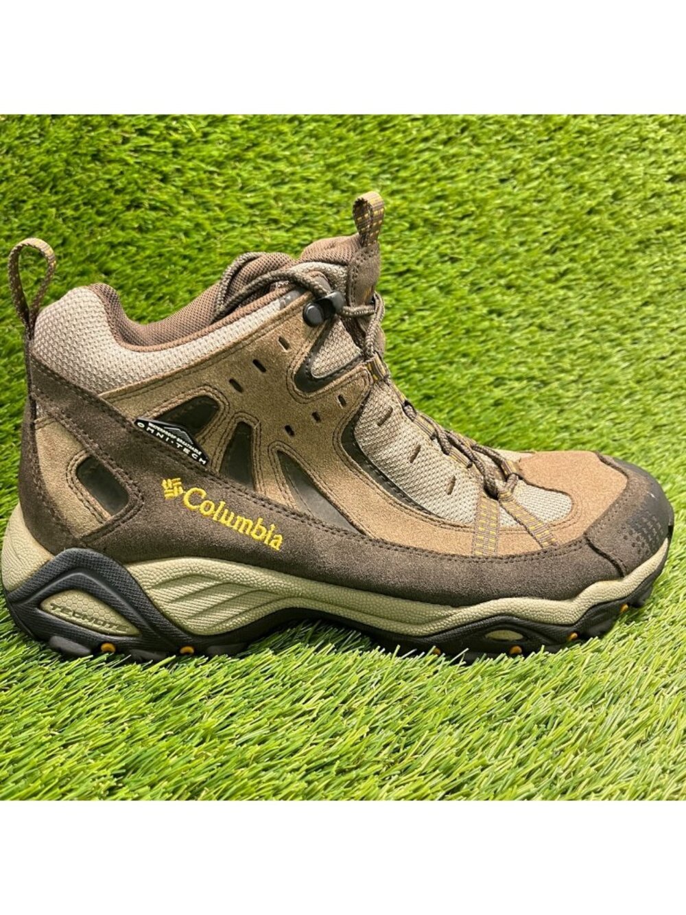 Columbia Crestwood Mid Mens Size 9 Brown Waterproof Casual Hiking Boots Shoes